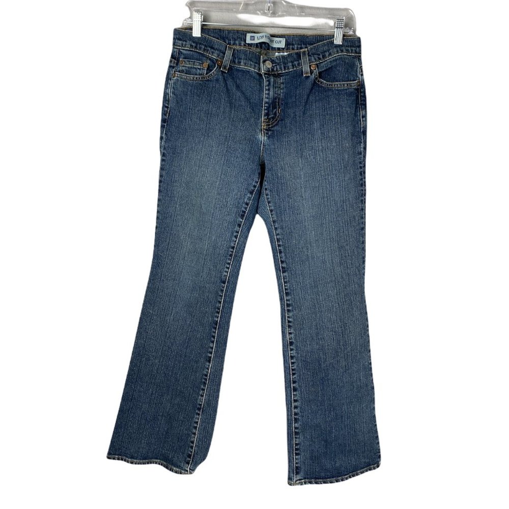 Women's GAP Low Rise Boot Cut Stretch Jeans S 10